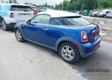 2012 Mini Cooper Coupe из США, поврежденный, VIN WMWSX1C50CT163801